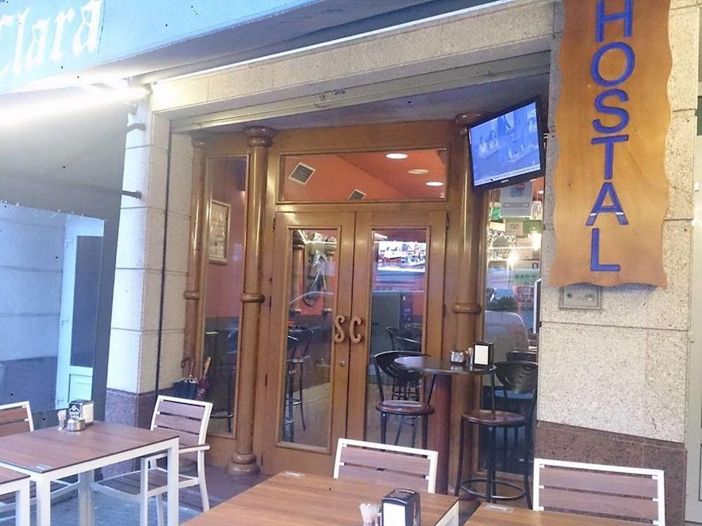 Pension Santa Clara 拉科鲁尼亚 外观 照片